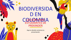 Biodiversity In Colombia - Lesson for Pre-K Students