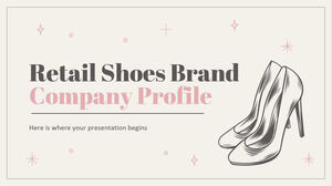 Perakende Ayakkabı Markası Şirket Profili