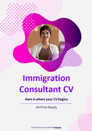 Currículo do Consultor de Imigração