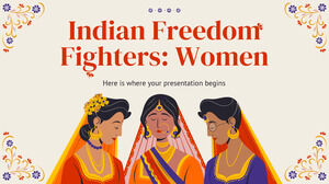 Luchadores por la libertad de la India: Mujeres