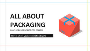 Alles über Verpackungen - Grafikdesign-Lektion für das College