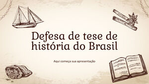 Verteidigung der Dissertation zur brasilianischen Geschichte