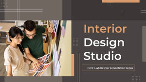 Studio de design d'intérieur