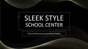 Sleek Style School Center