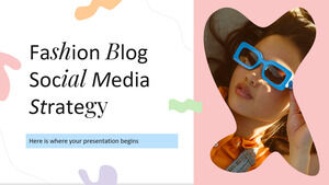 Blog de moda - estratégia de mídia social