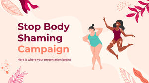Campanha Stop Body Shaming