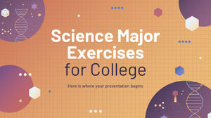 Science Major Exercises for College
