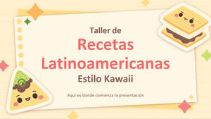 Laboratorio di ricette in stile Kawaii dell'America Latina