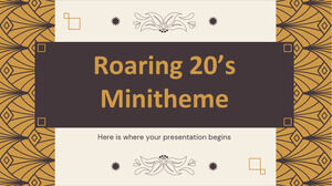 Roaring 20's Minitheme