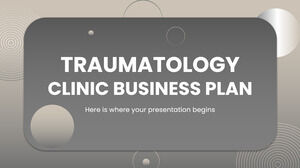 Plan de afaceri al clinicii de traumatologie