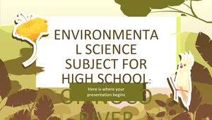 Przedmiot nauki o środowisku w szkole średniej — rzeka Orinoko