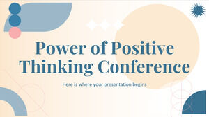 Conferencia sobre el poder del pensamiento positivo