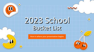 2023 School Bucket List
