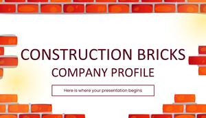 Profil Perusahaan Batu Bata Konstruksi