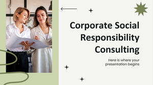 Консультации по корпоративной социальной ответственности