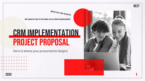 Vorschlag für ein CRM-Implementierungsprojekt