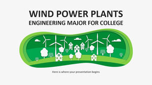 Wind Power Plants Engineering Major for College