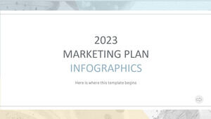 Инфографика маркетингового плана на 2023 год