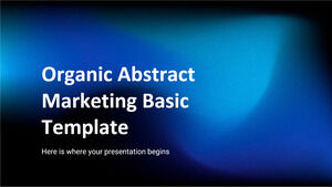 Organic Abstract - マーケティング基本テンプレート