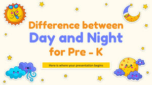 Разница между днем ​​и ночью для Pre-K