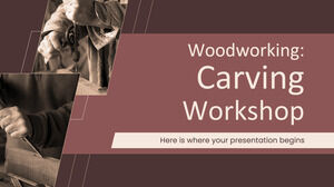 Woodworking: Carving Workshop