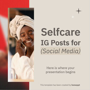 Postări IG de îngrijire personală pentru rețelele sociale