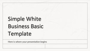 Simple White - Modèle de base pour les entreprises