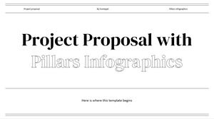 ピラーインフォグラフィックによるプロジェクト提案