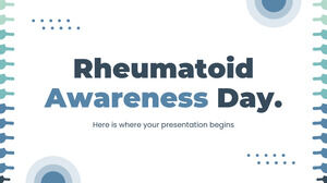Dia de Conscientização Reumatóide