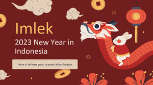 Imlek - 2023 Ano Novo na Indonésia