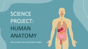 Projet scientifique : Anatomie humaine