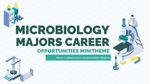 Microbiologie Majors Opportunités de carrière Minithème