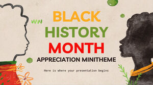 Minitema di apprezzamento del mese della storia nera