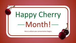 Happy Cherry Month!