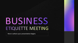 Business Etiquette Meeting