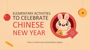 Activități elementare pentru a sărbători Anul Nou Chinezesc