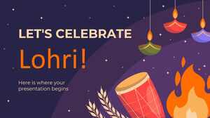Vamos celebrar Lohri