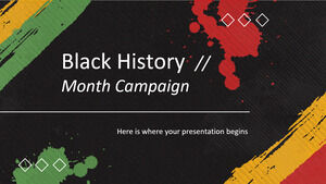 Campagna del mese della storia dei neri