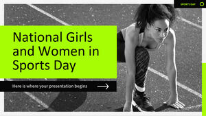 Gadis dan Wanita Nasional di Hari Olahraga