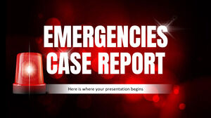 Relatório de Caso de Emergência