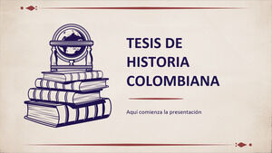 Диссертация по истории Колумбии