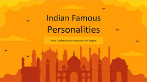 شخصيات هندية مشهورة
