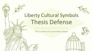 Défense de thèse Liberty Cultural Simbols