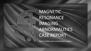 Raport de caz cu anomalii imagistice prin rezonanță magnetică