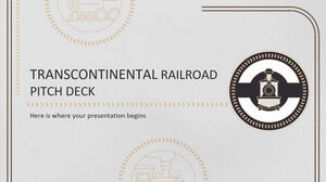 Pitch Deck della ferrovia transcontinentale