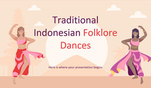 Danças folclóricas tradicionais da Indonésia