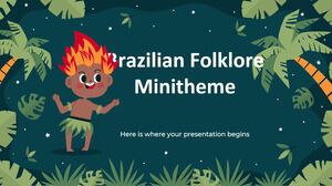 Brasilianisches Folklore-Minithema