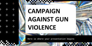 Campaña contra la violencia armada