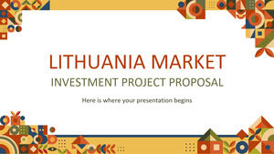 리투아니아 시장 투자 프로젝트 제안서