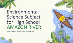Environmental Science Subject for High School - Amazon River